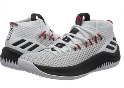 Dame 4 hot sale white and red